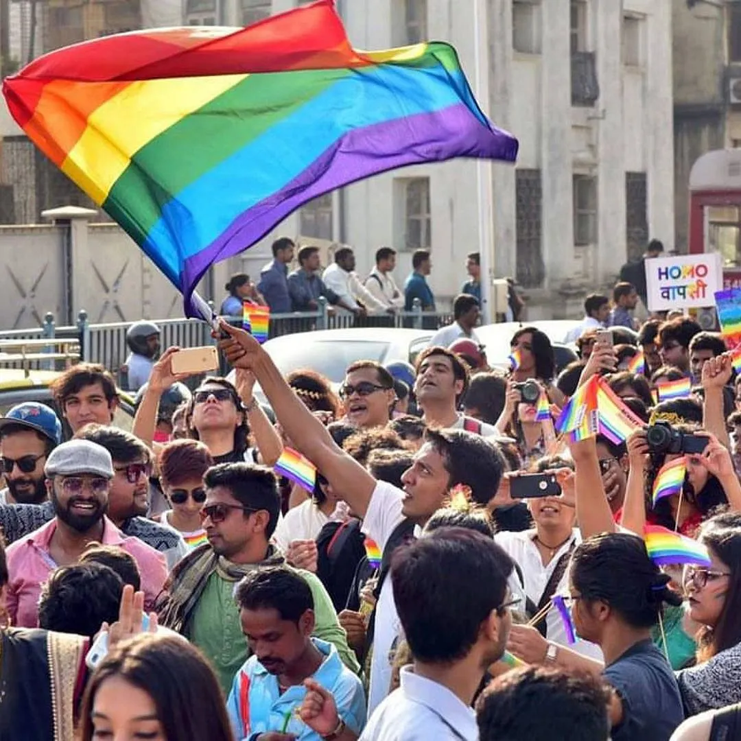 Many transgender activists, especially those belonging to Dalit-Bahujan-Adivasi communities have provided leadership to organise protests that benefit their communities beyond its queer-trans members. Image: Instagram.com/queerazaadimumbai 